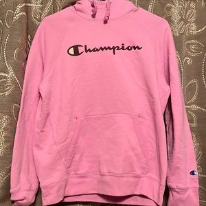 Champion pink hoodie